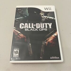Call of Duty: Black Ops for Wii - Black and White